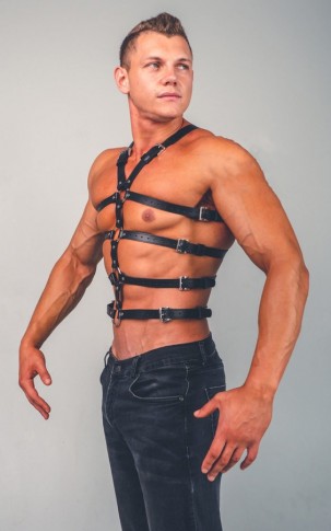 Erkek Fantazi Giyim Gay Harness - APFTM54